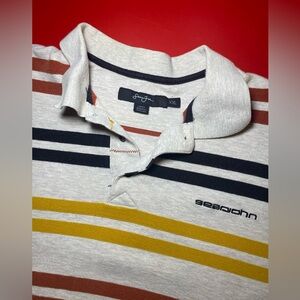 Sean John Men’s XXL Short Sleeve Cotton Multi Color‎ Polo Shirt